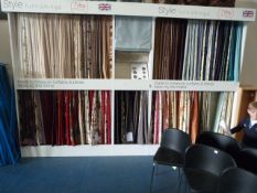 *Style Furnishings Curtain Display Rack with Samples