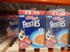 *5 Cases Containing 5 x 375gms of Kelloggs Frosties