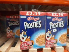 *5 Cases Containing 5 x 375gms of Kelloggs Frosties