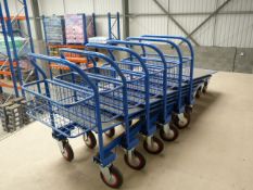 *9 Wholesale/Warehouse Barrows with Sprung Loaded Platforms