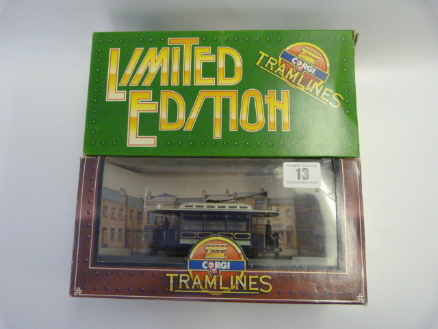 2 Boxed Corgi Limited Edition Tram Liners (Sheffield & Bradford)