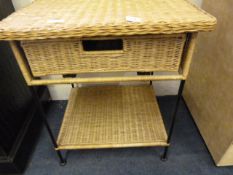 Wicker Occasional Table