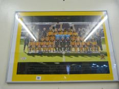 *Framed Hull City Poster