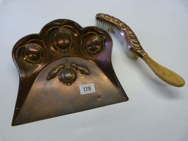 Art Nouveau Crumb Tray & Brush