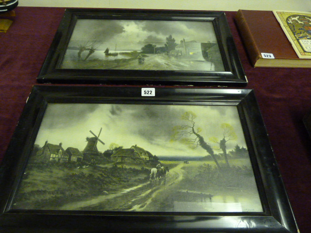 2 Framed 1920`s Prints