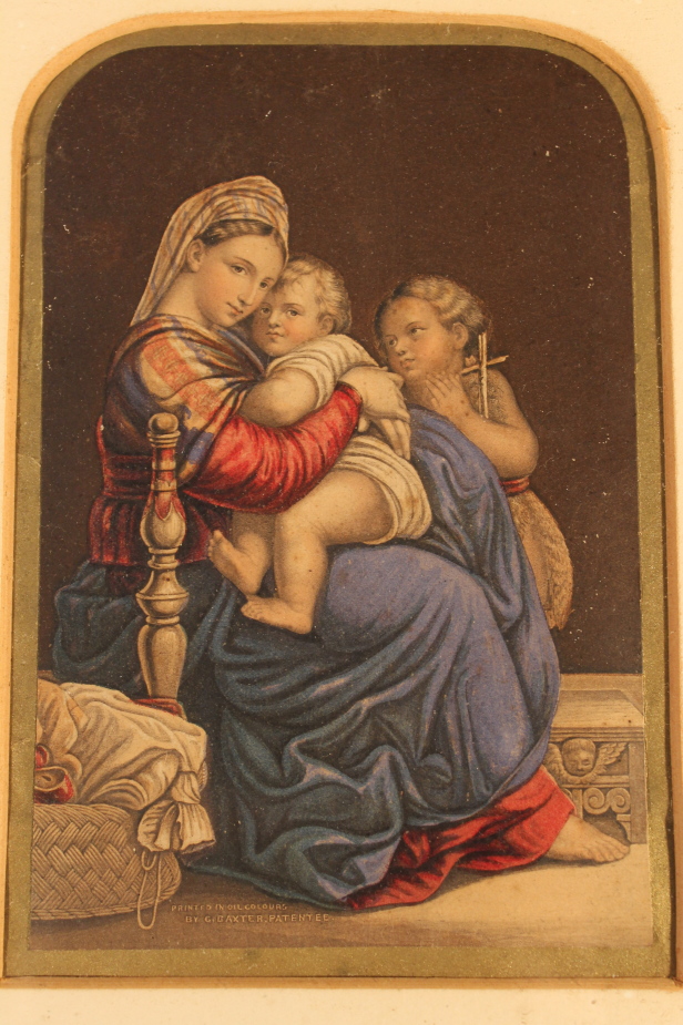 After George Baxter (1804-1867). The Birth Of The Saviour and The Holy Family, numbers 239 and
