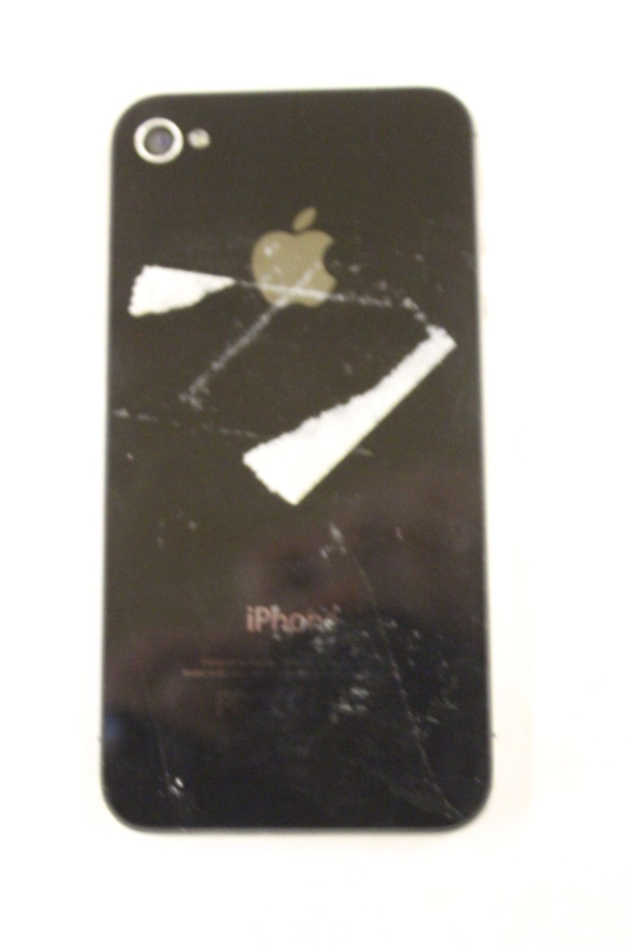 V Apple iPhone 4S 16GB Black - Powers On (579) - Image 2 of 2