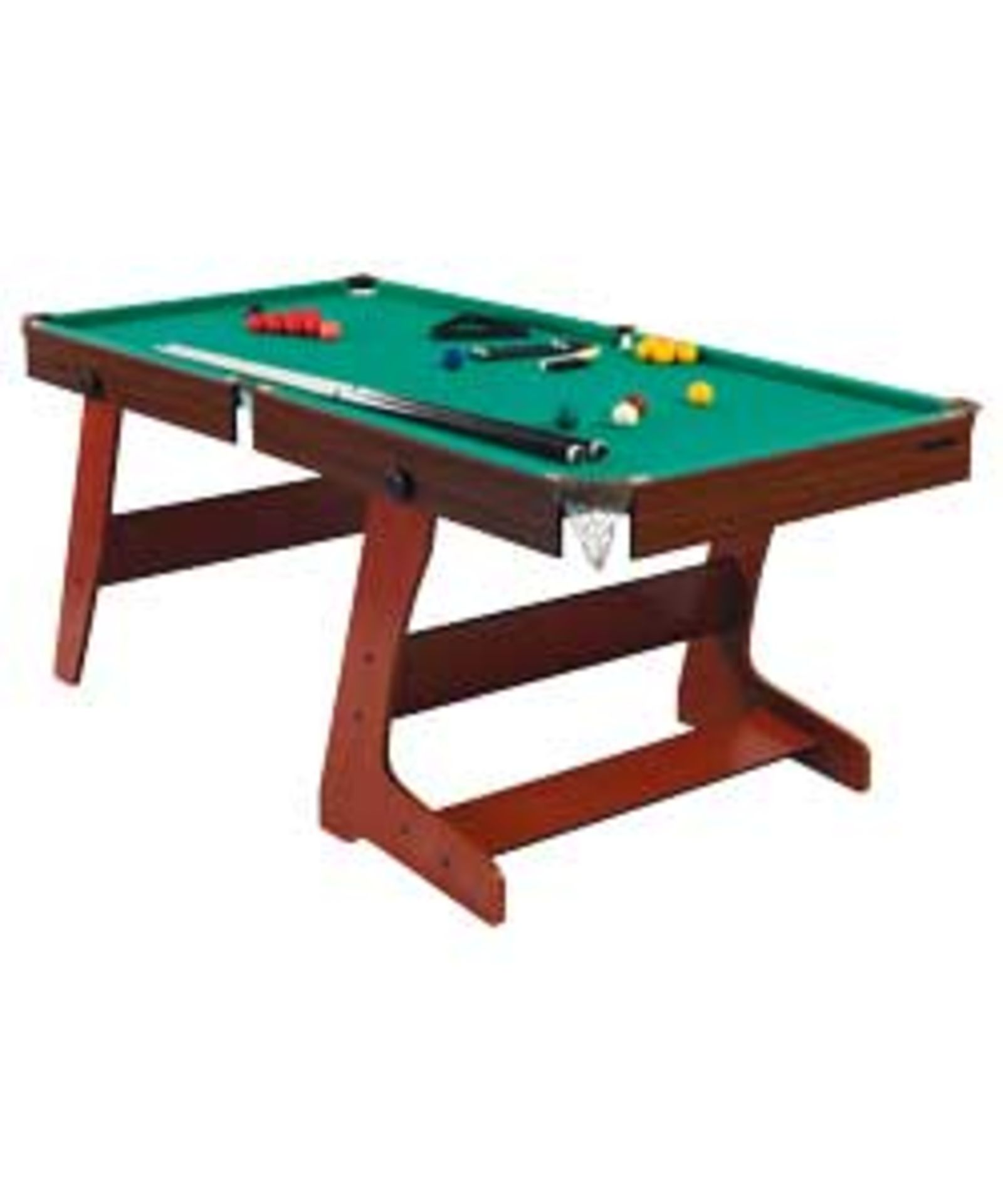 V Hy-Pro 6ft Folding Snooker/Pool Table