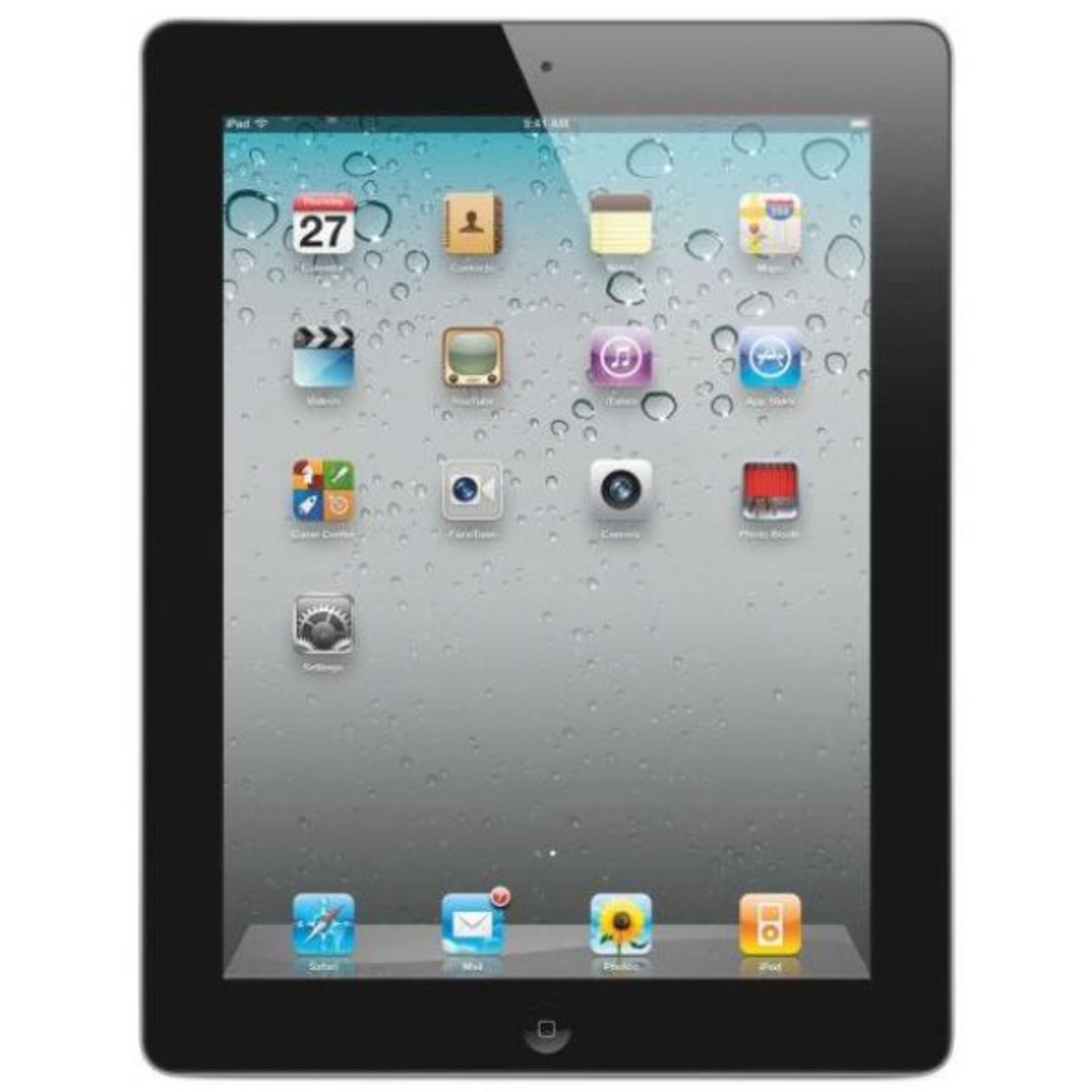 V Apple iPad 2 64Gb Black 3G & WiFi - Lead & Charger Not In Original Box