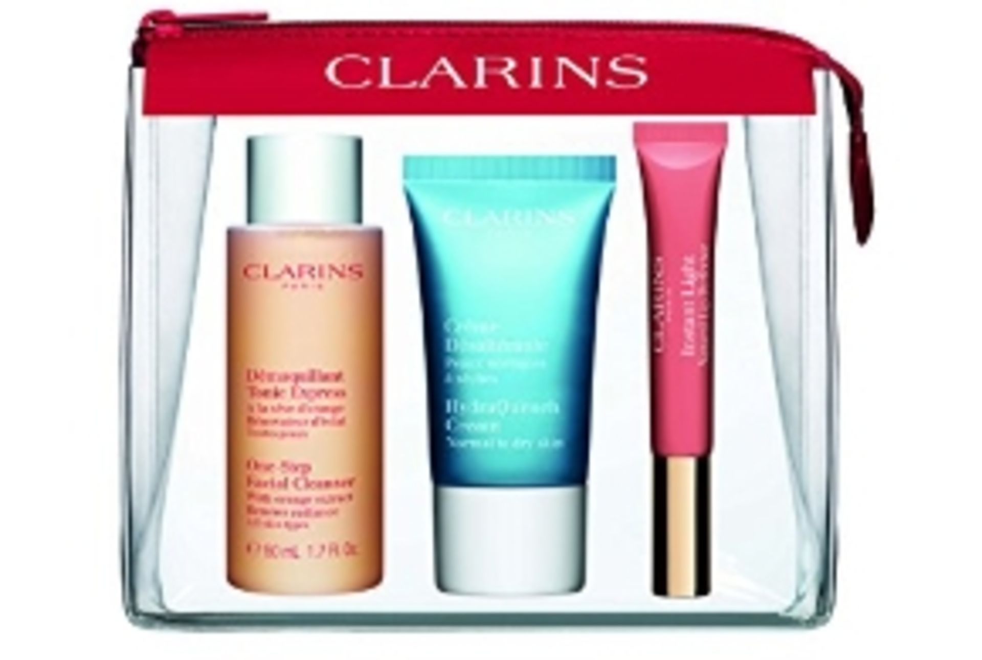 V Clarins face 3 piece gift set RRP28.30