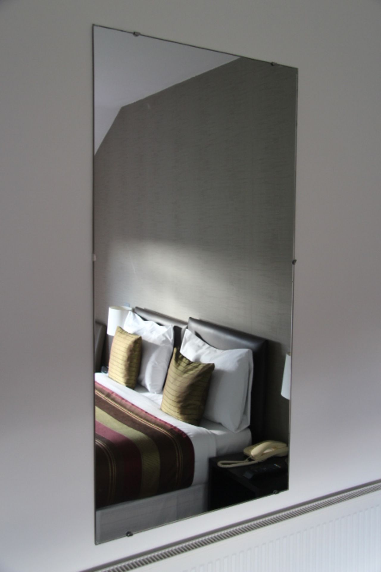 V Room 20 - Contents Of Room To Include Queen size Double Bed With Mattress & Leather Effect - Image 3 of 5
