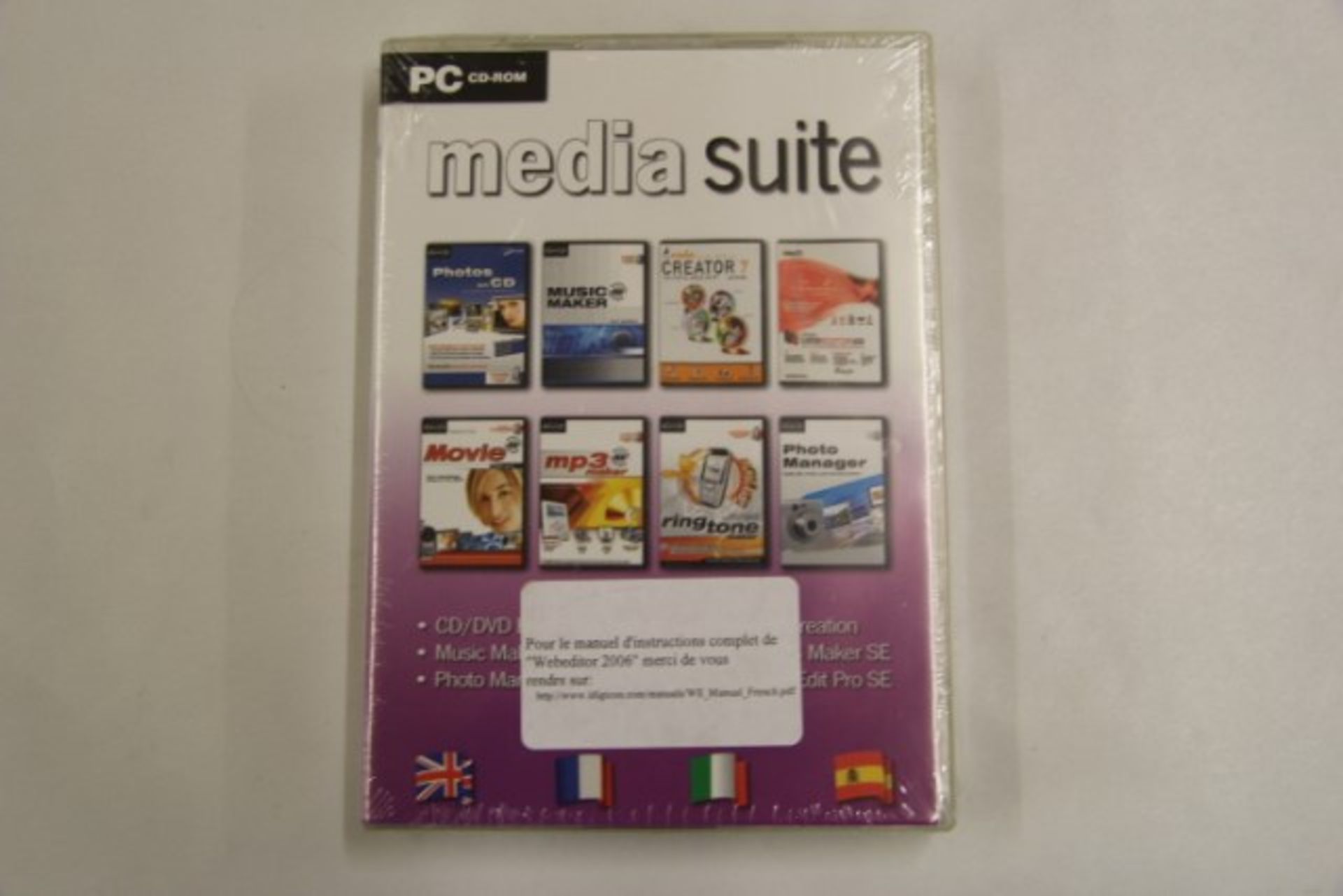 V 2 Media Suite CD's