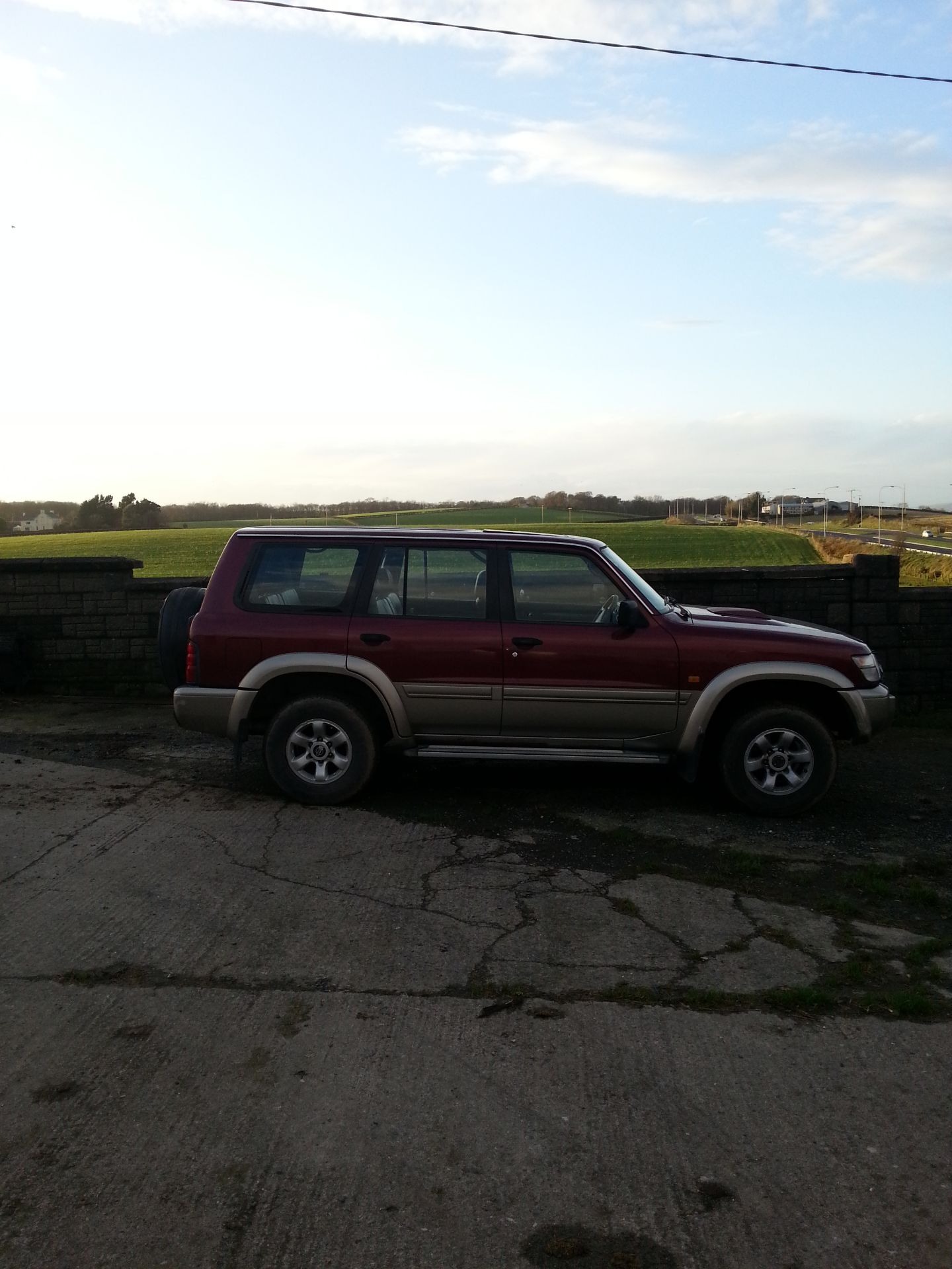 2001 Nissan Patrol GR SE Plus, 3.0 di manual LWB, 7 seater with leather interior mot'd 13 oct 2015