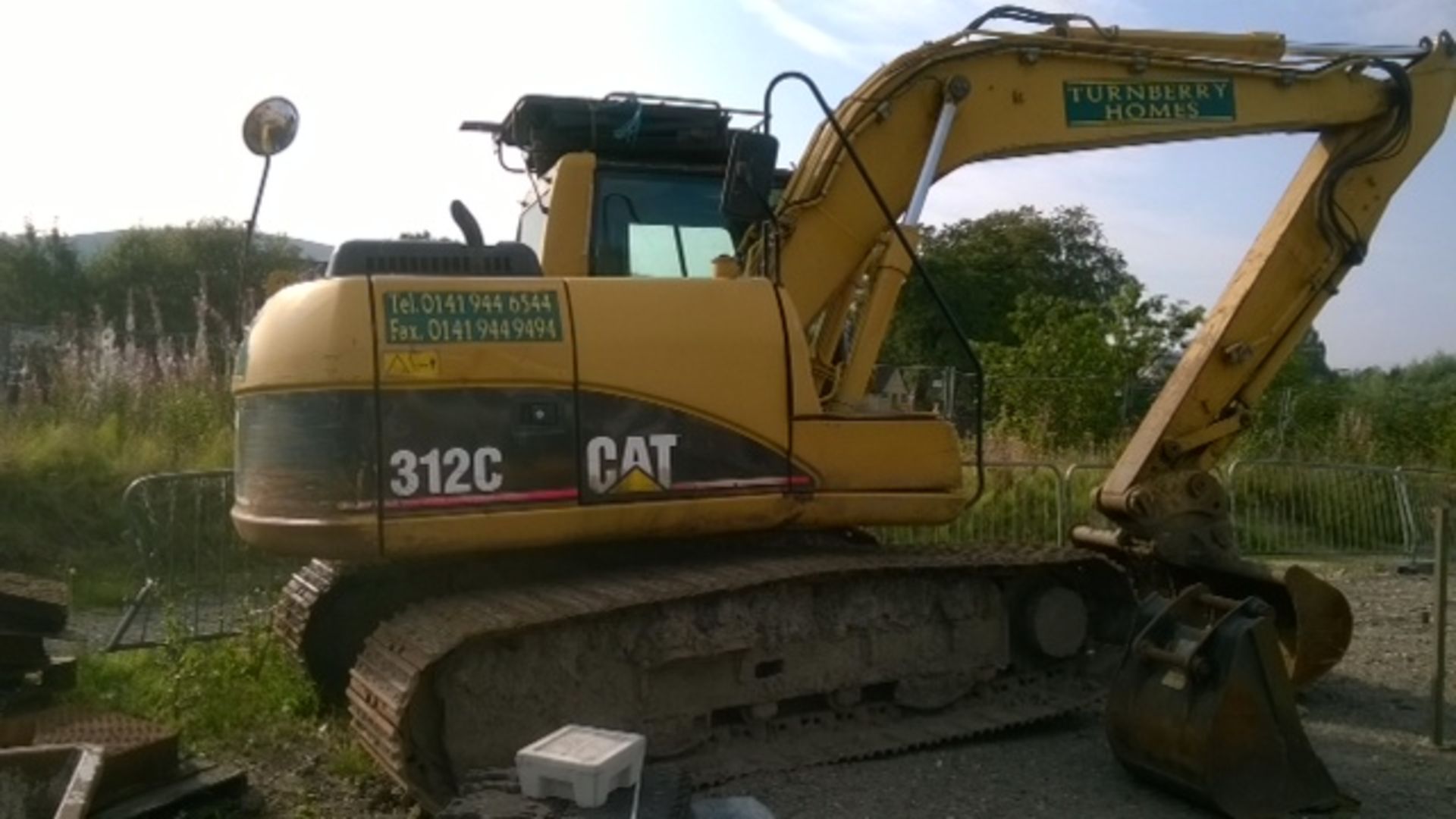 2006 CAT 312C Excavator, Hammer Piped, Cab Guards, Quick Hitch 1no. Bucket - Image 2 of 8