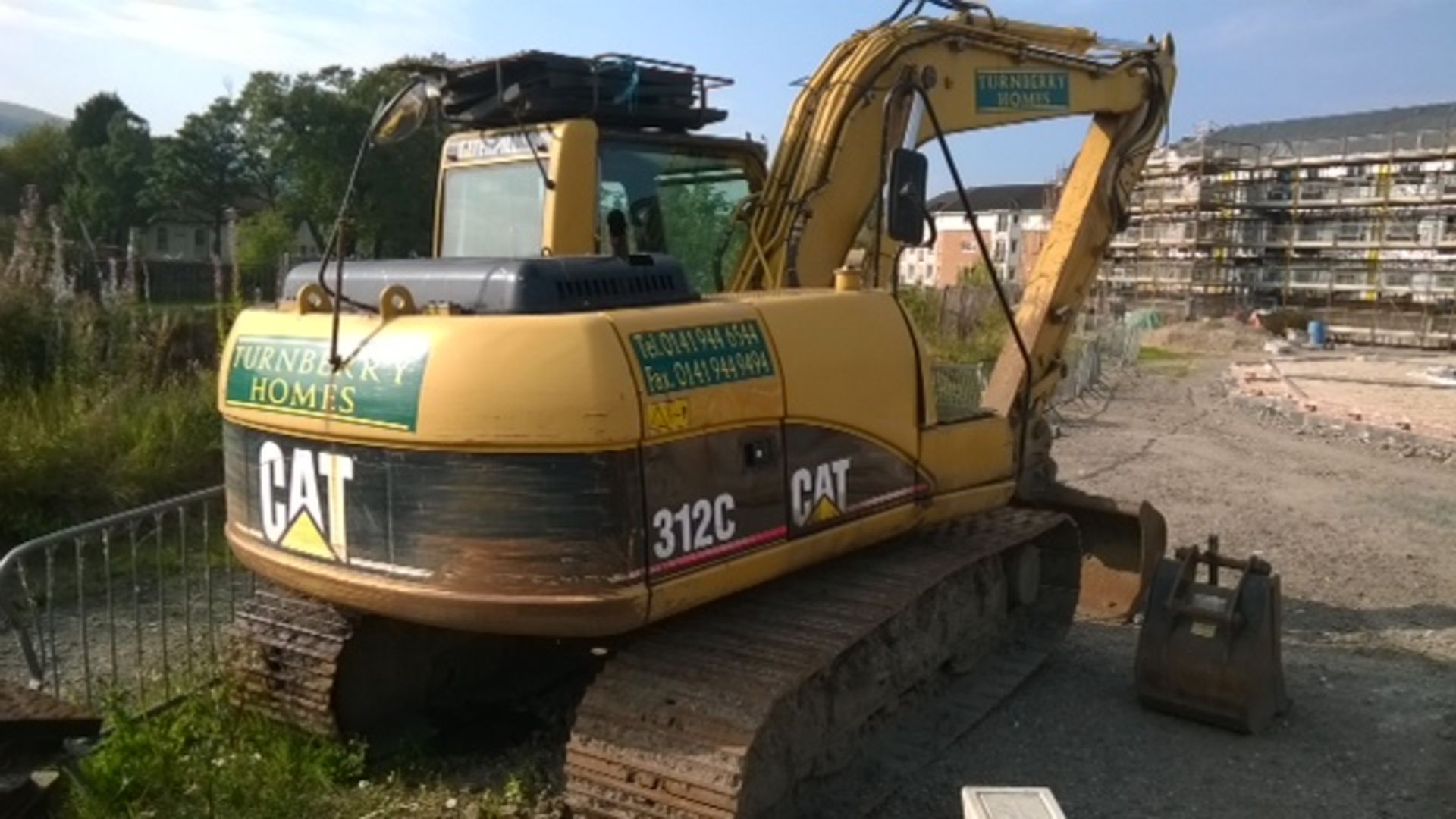 2006 CAT 312C Excavator, Hammer Piped, Cab Guards, Quick Hitch 1no. Bucket - Image 4 of 8