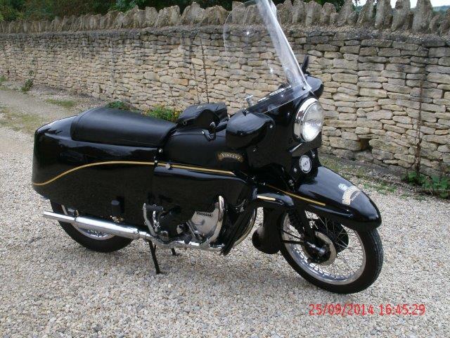 1954 Vincent Black Shadow 998cc Series D Reg. no. RGY 478 Frame. no. RD12580B Engine no.