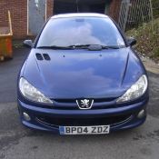 Lot 10 - BP04 ZDZ Peugeot 206 GTI HDI 110 with V5
