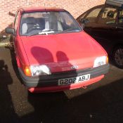 Lot 08 - G202 ABJ Ford Fiesta Popular ATF VEHICLE ONLY