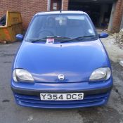 Lot 5 – Y354 DCS Fiat Seicento SX with V5