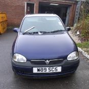 Lot 08 – W89 SCS Vauxhall Corsa Club 16V  with V5