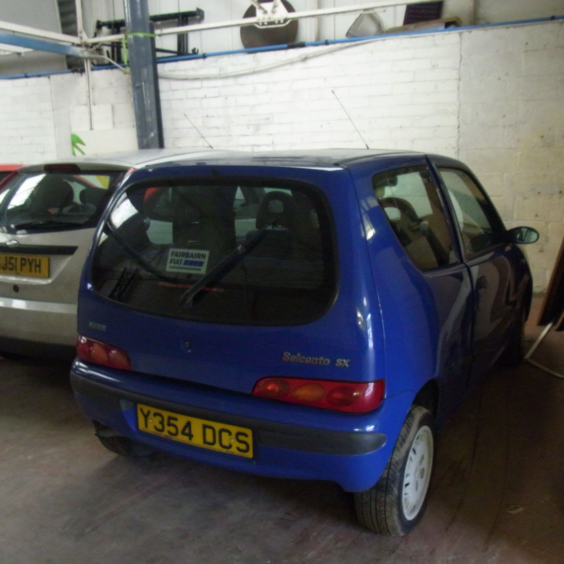 Y354 DCS Fiat Seicento SX with V5 - Image 2 of 3