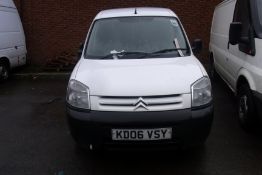KD06 VSY Citroen Berlingo 600D LX with V5 -  THIS VEHICLE IS SUBJECT TO VAT