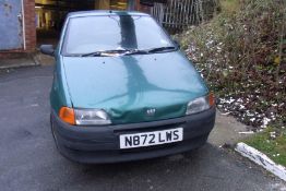 N872 LWS Fiat Punto 55 S with V5 - ATF VEHICLE ONLY