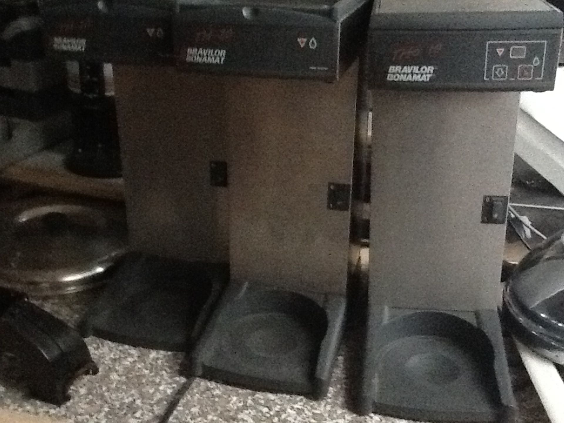 Three Bravilor Bonamat Filter Coffee Machines - Auto Fill