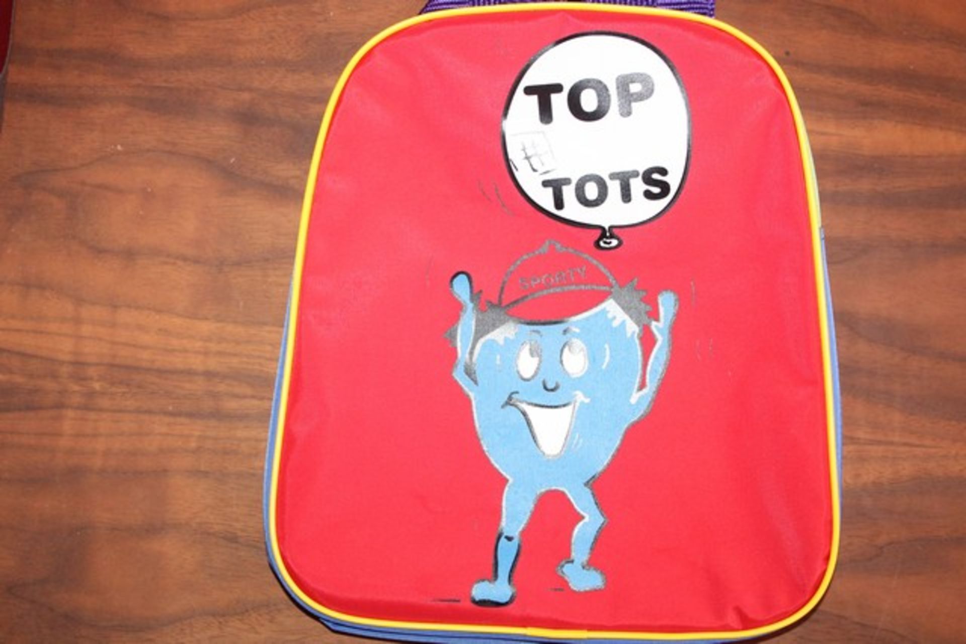 5 x TOP TOTS SPORTS BAGS   *Please note that the bid price is multiplied by the number of items in