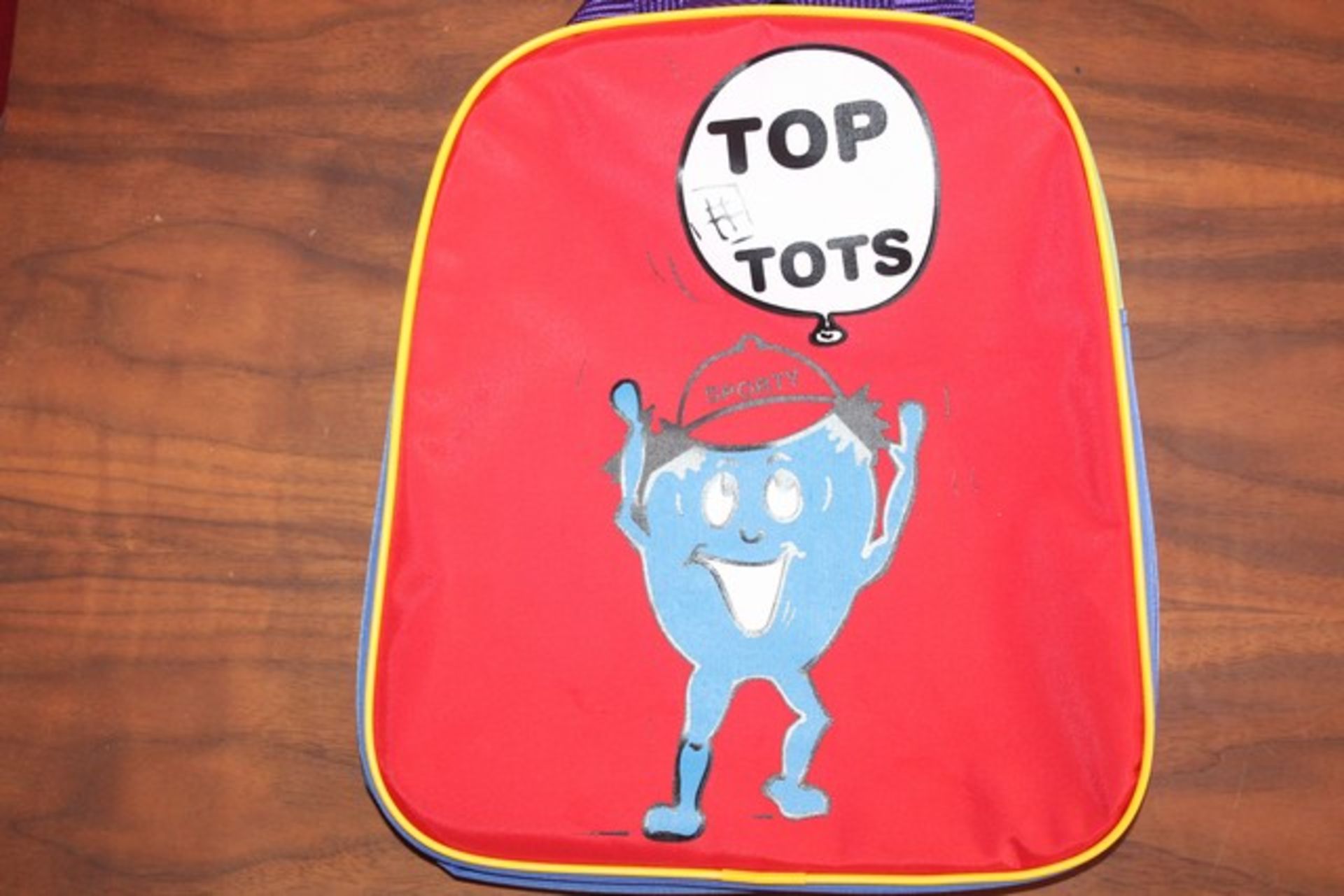 5 x TOP TOTS SPORTS BAGS   *Please note that the bid price is multiplied by the number of items in