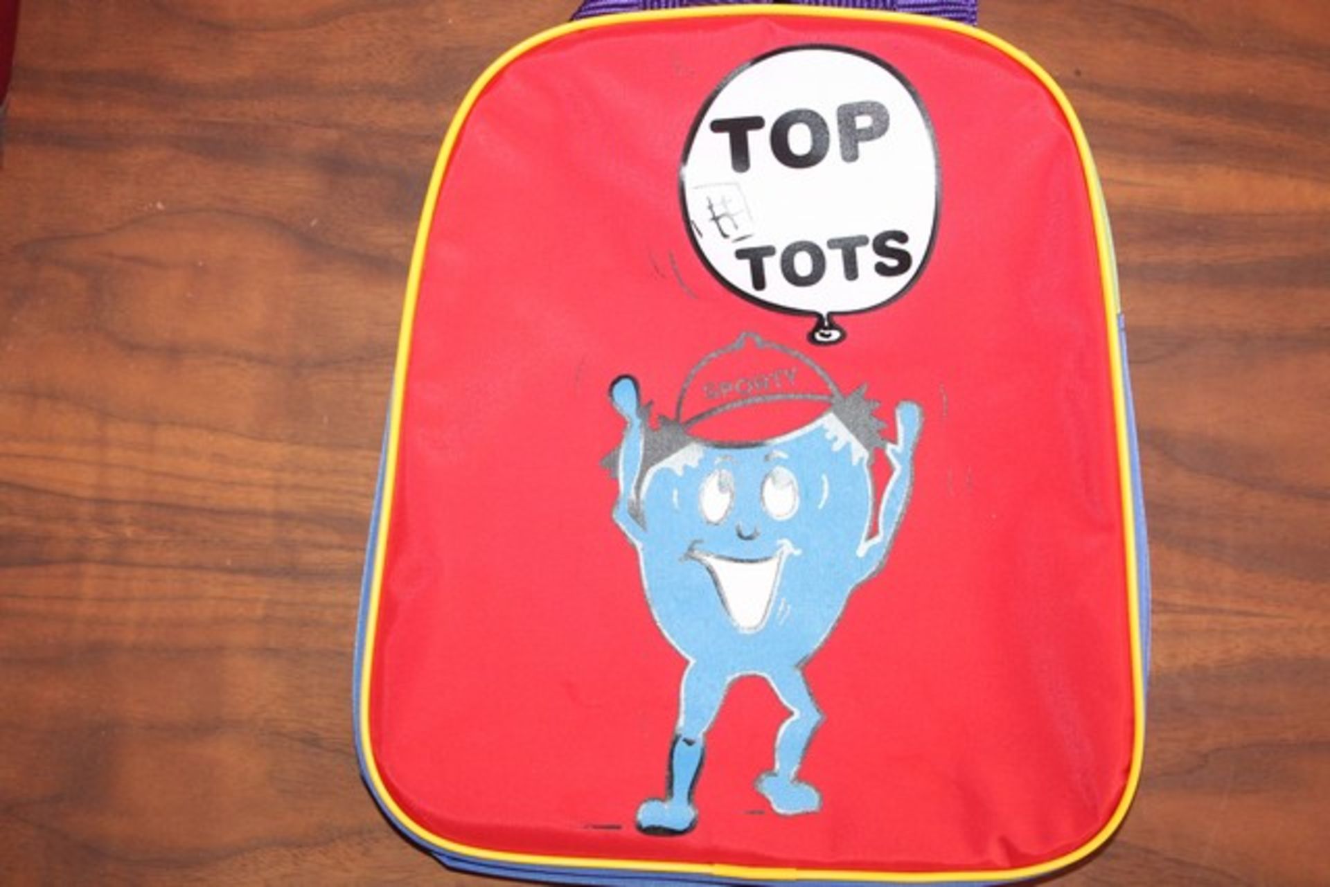 5 x TOP TOTS SPORTS BAGS   *Please note that the bid price is multiplied by the number of items in