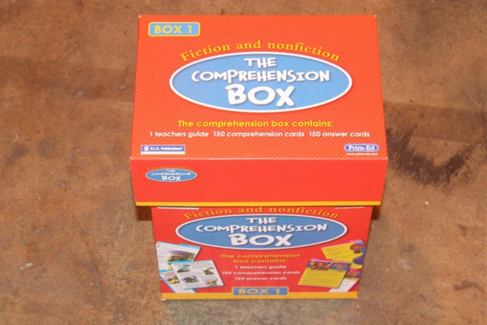 4 x BOXED BRAND NEW CHILDRENS EDUCATIONAL COMPRENSION SETS (29.10.14)  *Please note that the bid