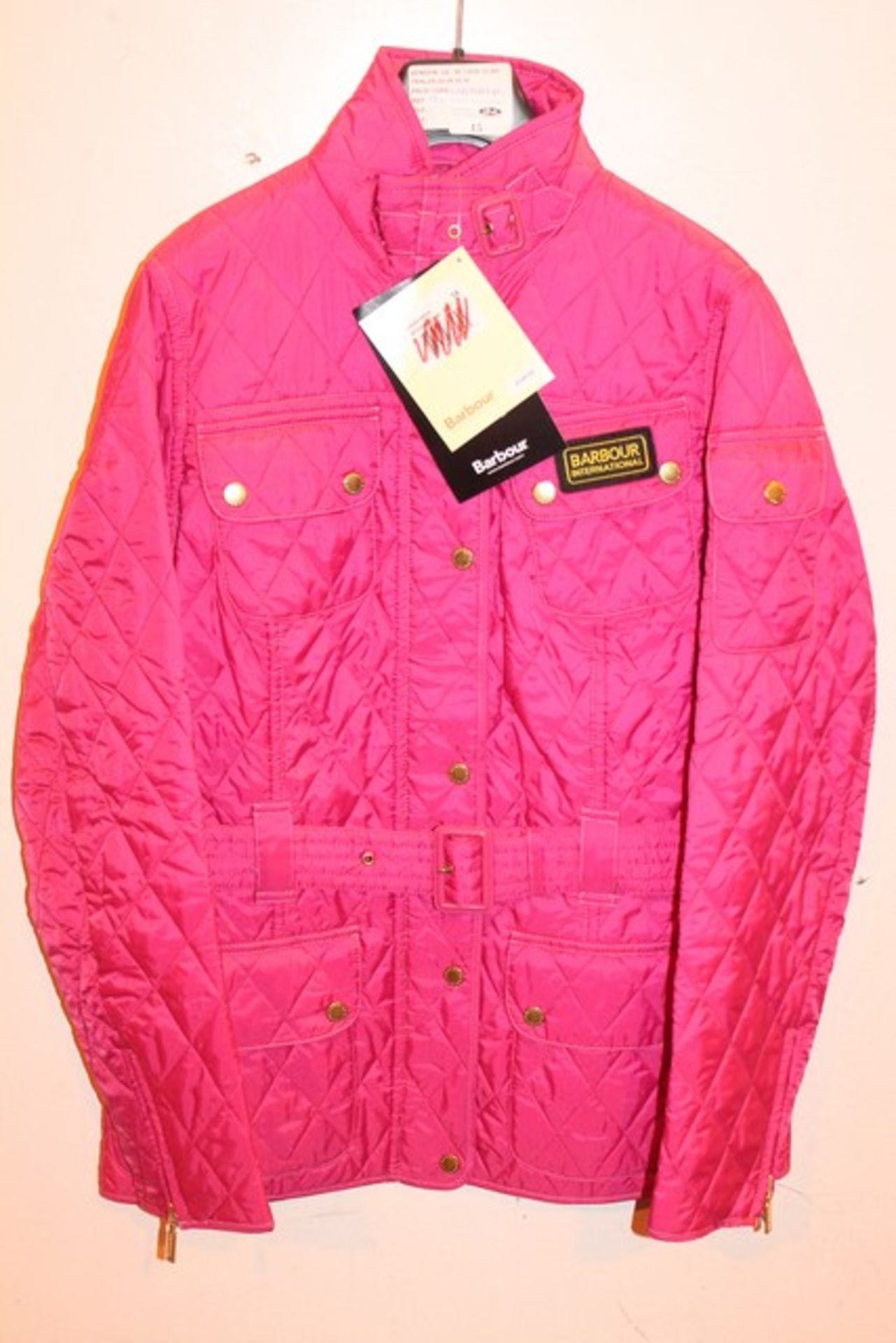 1 x SIZE 14 BARBOUR INTERNATIONAL QUILT LADIES JACKET RRP £150.  *PLEASE NOTE THAT THE BID PRICE