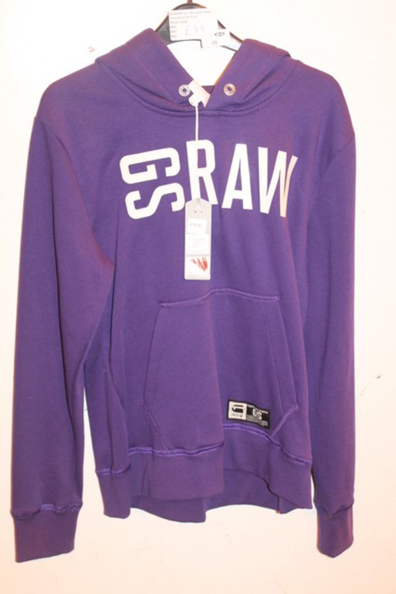1 x GSTAR RAW SIZE LARGE PURPLE BARRON SWEATER RRP £80 (CAGE 12.008)  *PLEASE NOTE THAT THE BID