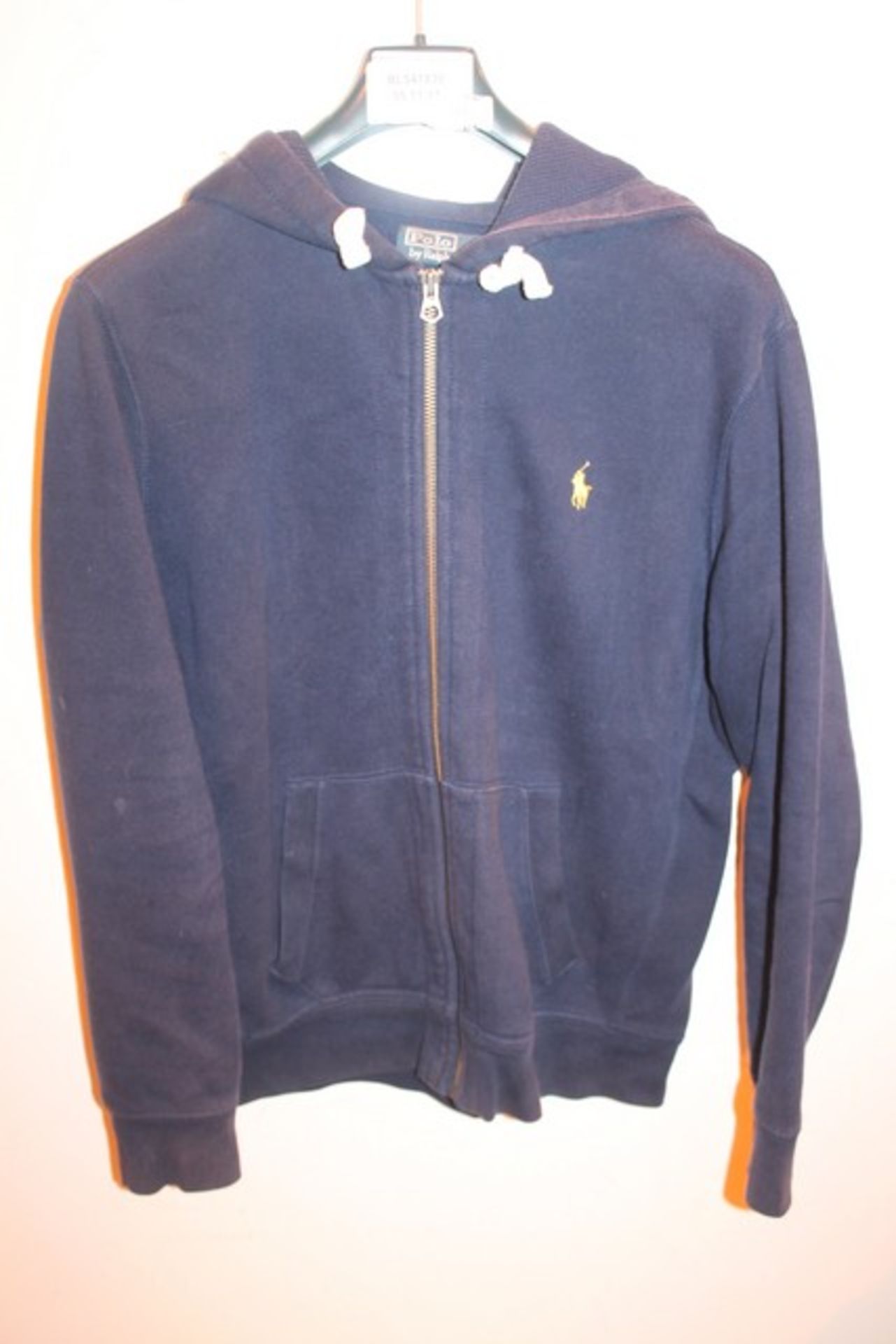 1 x NAVY BLUE POLO RALPH LAUREN SIZE LARGE HOODED JACKET (541839)  *PLEASE NOTE THAT THE BID PRICE