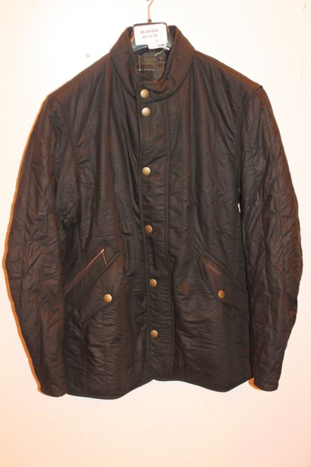 1 x BARBOUR EDERTON WAX DESIGNER JACKET (541839)  *PLEASE NOTE THAT THE BID PRICE IS MULTIPLIED BY