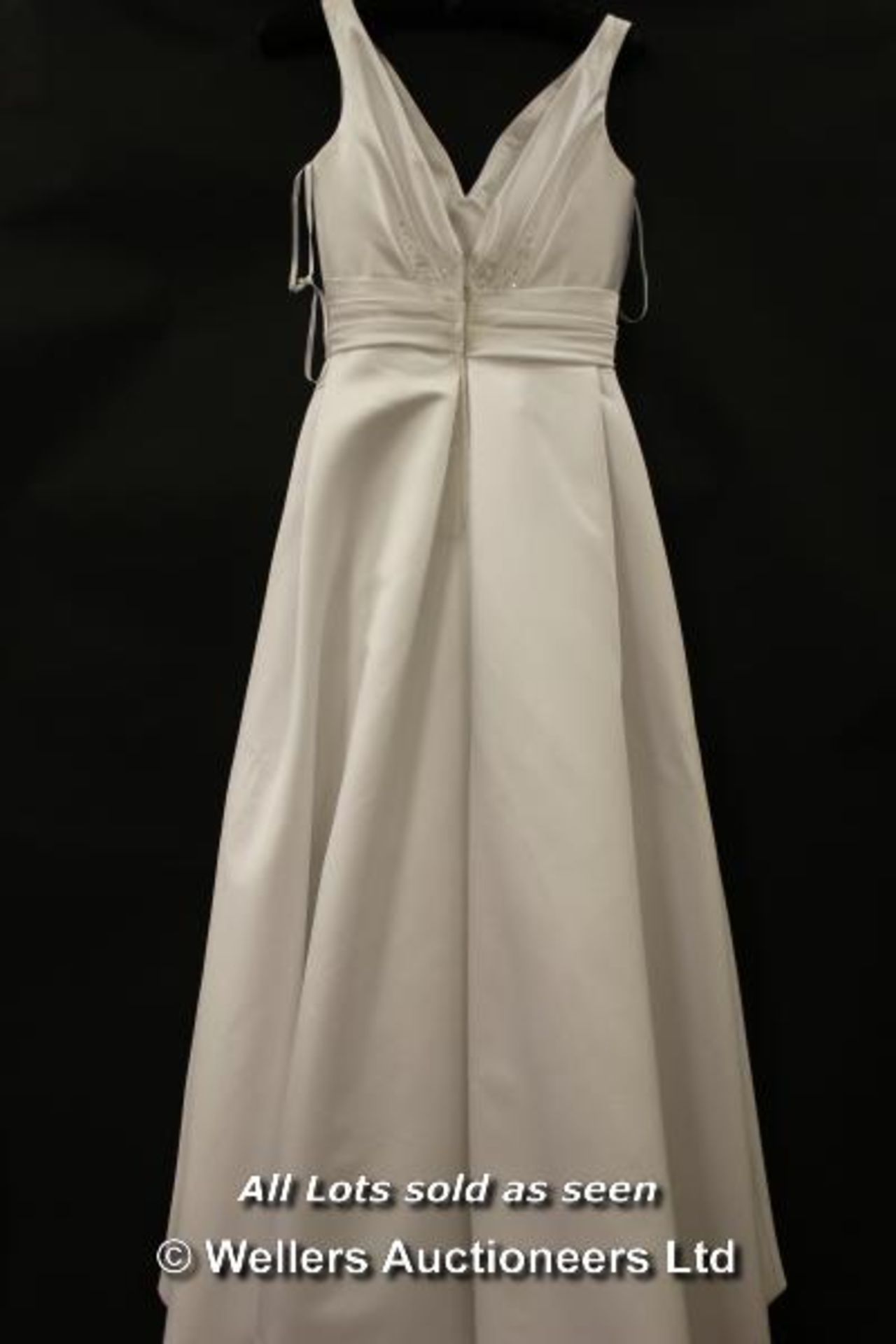 *BRIDAL CAPRICE WHITE WEDDING DRESS NO SIZE - Image 2 of 3