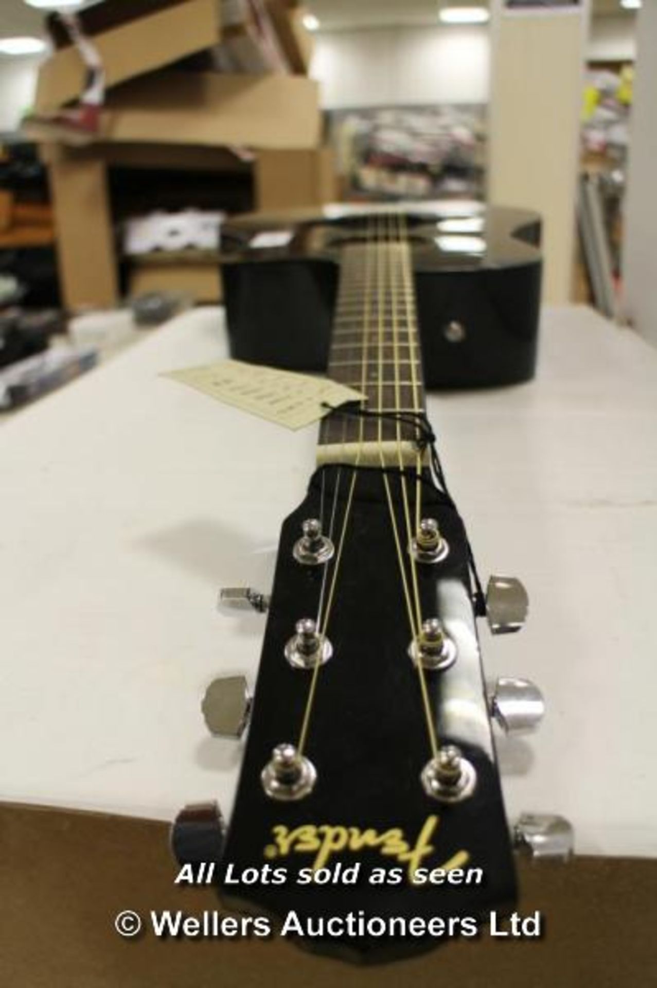 *FENDER ELECTRO/ACOUSTIC GUITAR (149386)[83837-423 - Image 3 of 3