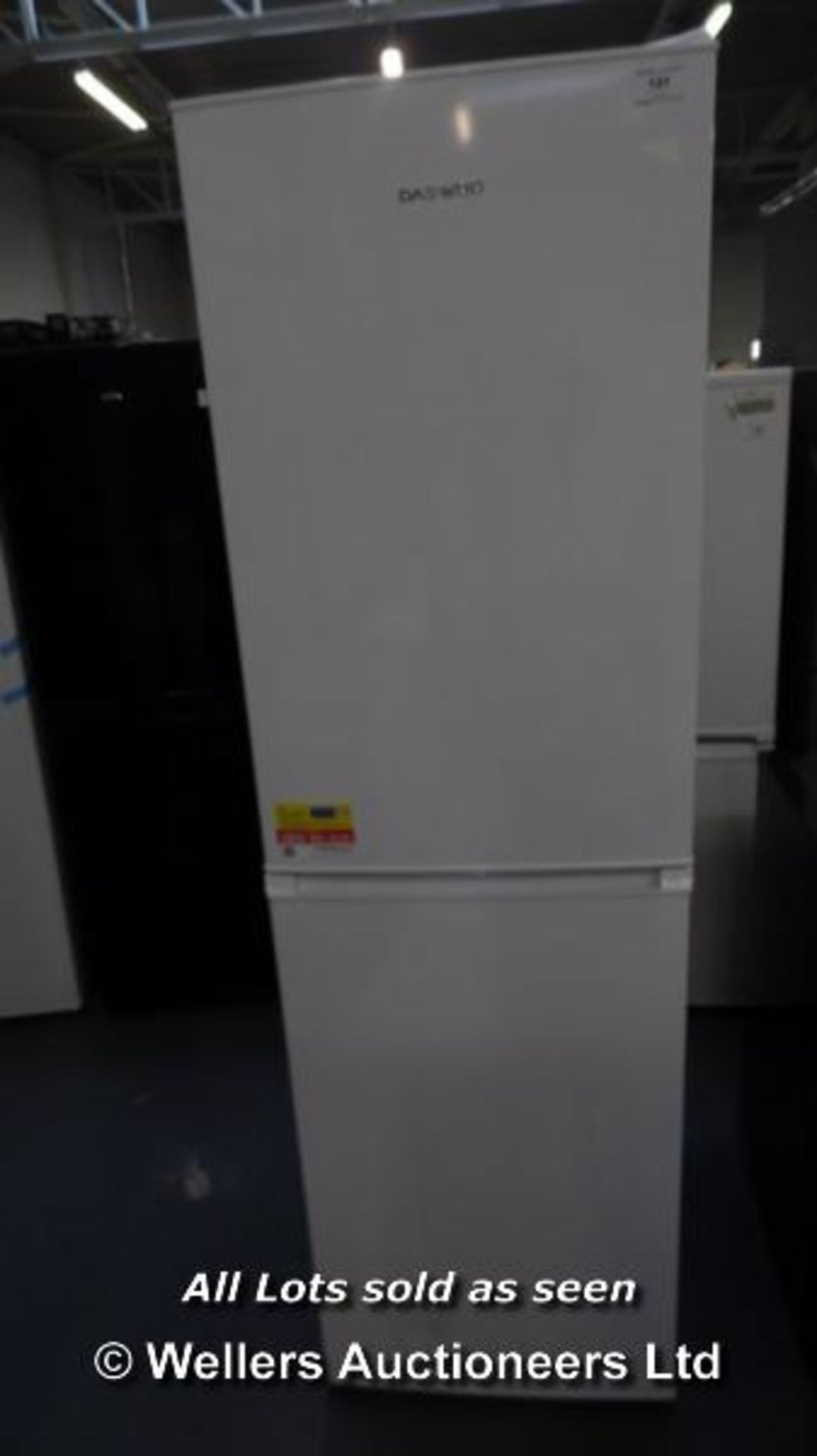 *DAEWOO DFF470SW FRIDGE FREEZER / GRADE: RETAIL RETURN / UNBOXED (DC6) [TA191214-121} (48073432)