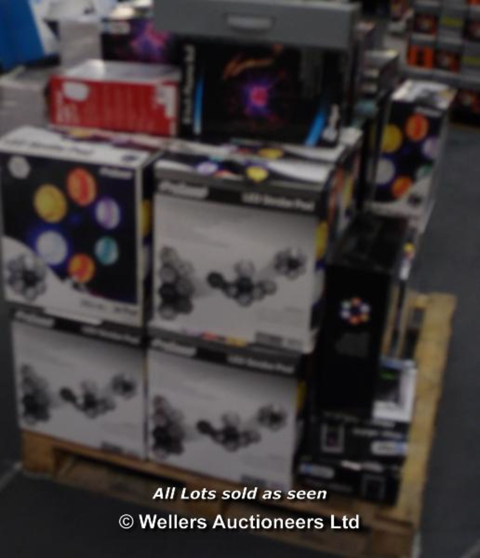 *"X 1X MIXED PALLET OF APPROX 32X BOXED LIGHTING ITEMS INCLUDING MAGIC JELLY FISH, LED STROBE POD, - Image 2 of 2