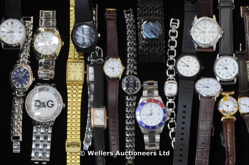 *Bag containing twenty mixed watches including Pulsar, Accurist and Citizen (Lot subject to VAT)