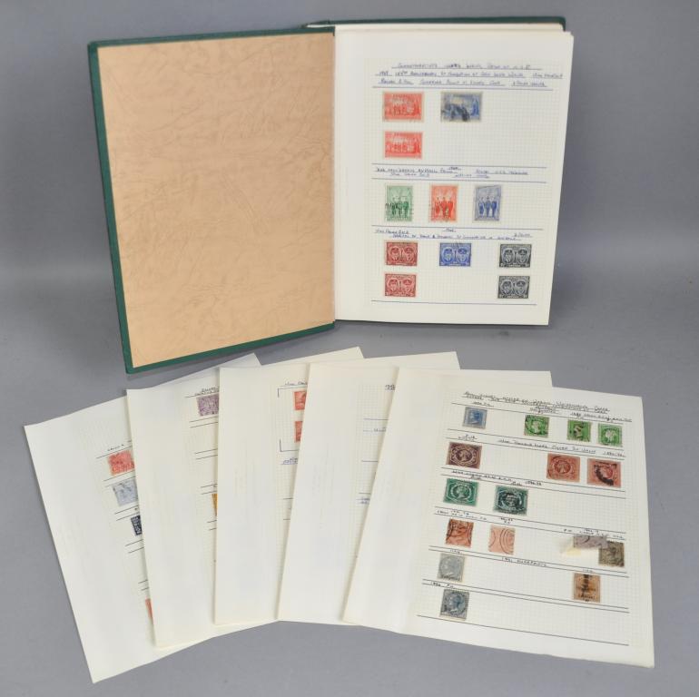 *An album of stamps containing Australia & States, New Zealand, early to modern (Lot subject to
