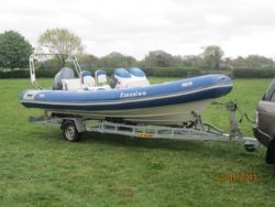 2002 Avon RIB Power Boat - Big Uplift Saw - Catering Appliances - Wines & Spirits - Eterniti Caravans Parts - Clothing Handbags & General Stock