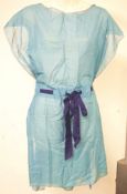 1 x 'Nina Ricci' Designer -Liane- Swimwear Wrap / Sarong - R13 - Petrol Blue - Stunning - CL011 -