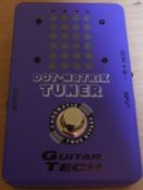 1 x Guitar Tech Dot Matrix Tuner – Light Weight Portable Device – Uses a 9v Battery to Operate -