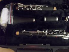 1 x Stagg Böhm Bb Clarinet with Case  – Ex Display - Model : 77-C SK / SC – Dimensions :