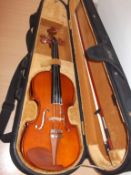 1 x Ysaye ½ Acoustic Violin – Made for Sound Post USA - Comes with a Sturdy yet Soft Inner Case –