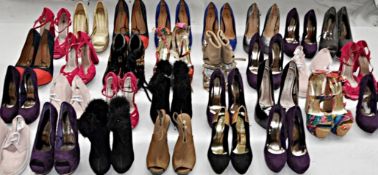29 x Assorted Pairs Of Ladies Shoes - Various Sizes – Box1067 - Ref: 0000 - Recent Chain Store