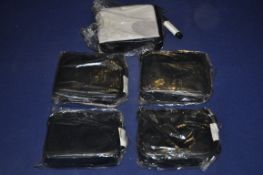 5 x Tasha Leather Shoulder Bags - NJB039 - CL008 - Location: Bury BL9  - RRP £325 – NEW