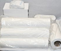 17x Large Paper Hygiene Rolls + Other Misc Beaty Tissues & Liners. See Pictures – Unused Stock –